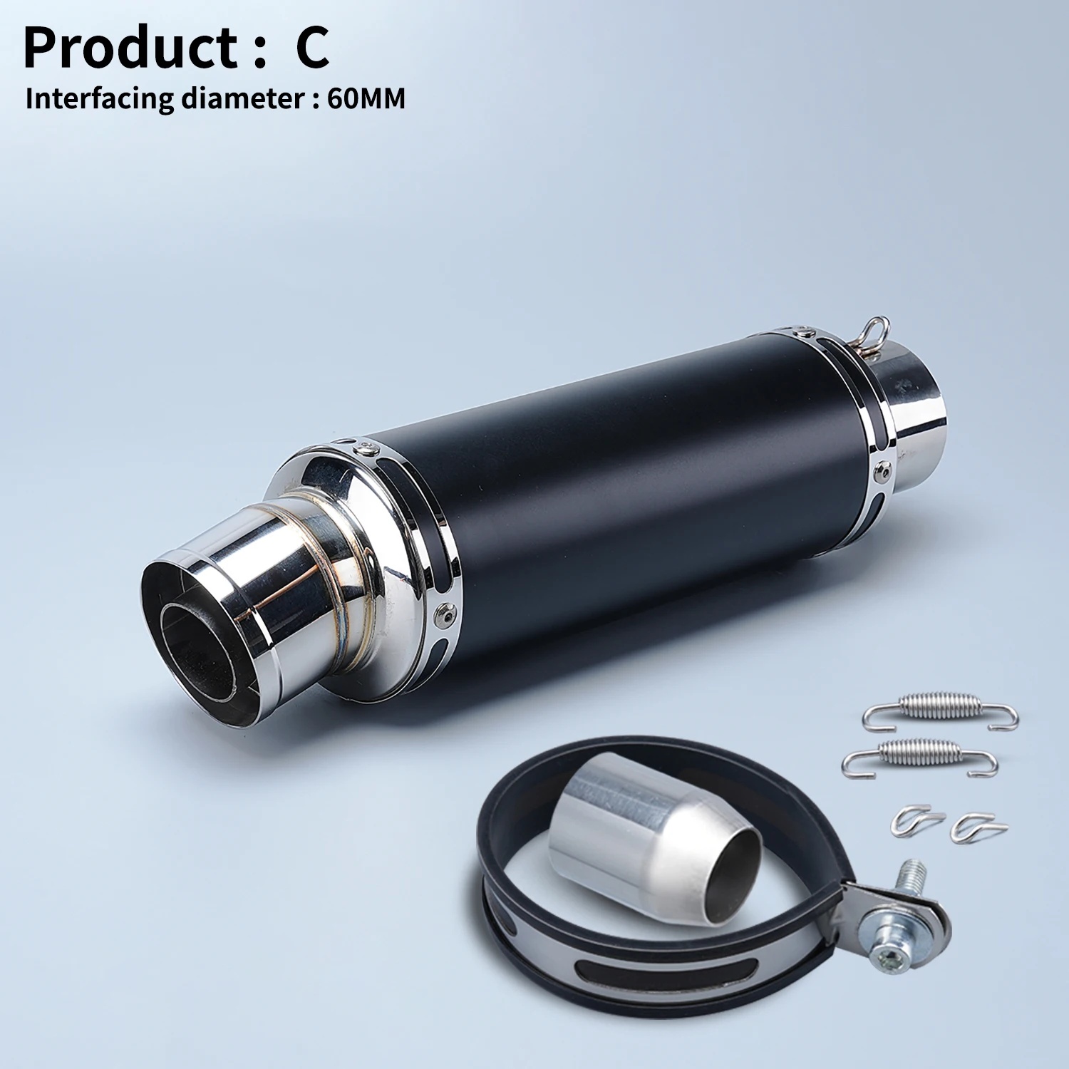 muffler exhaust pipe motorcycle knaldemper uitlaatpyp motorfiets