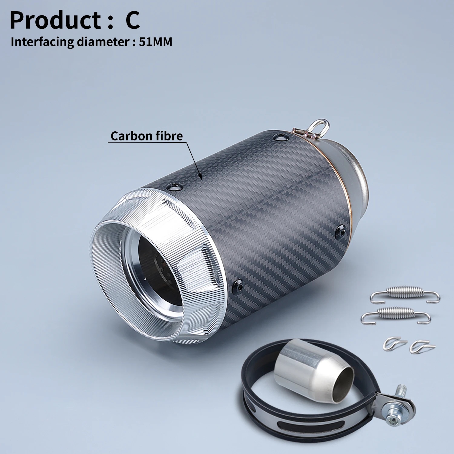 stainless steel motorcycle exhaust pipes выхлапныя трубы матацыкла з нержавеючай сталі