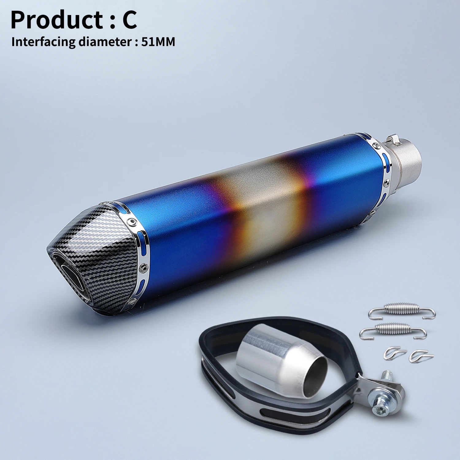 exhaust muffler with silencer susturucu bilan egzoz susturucusu