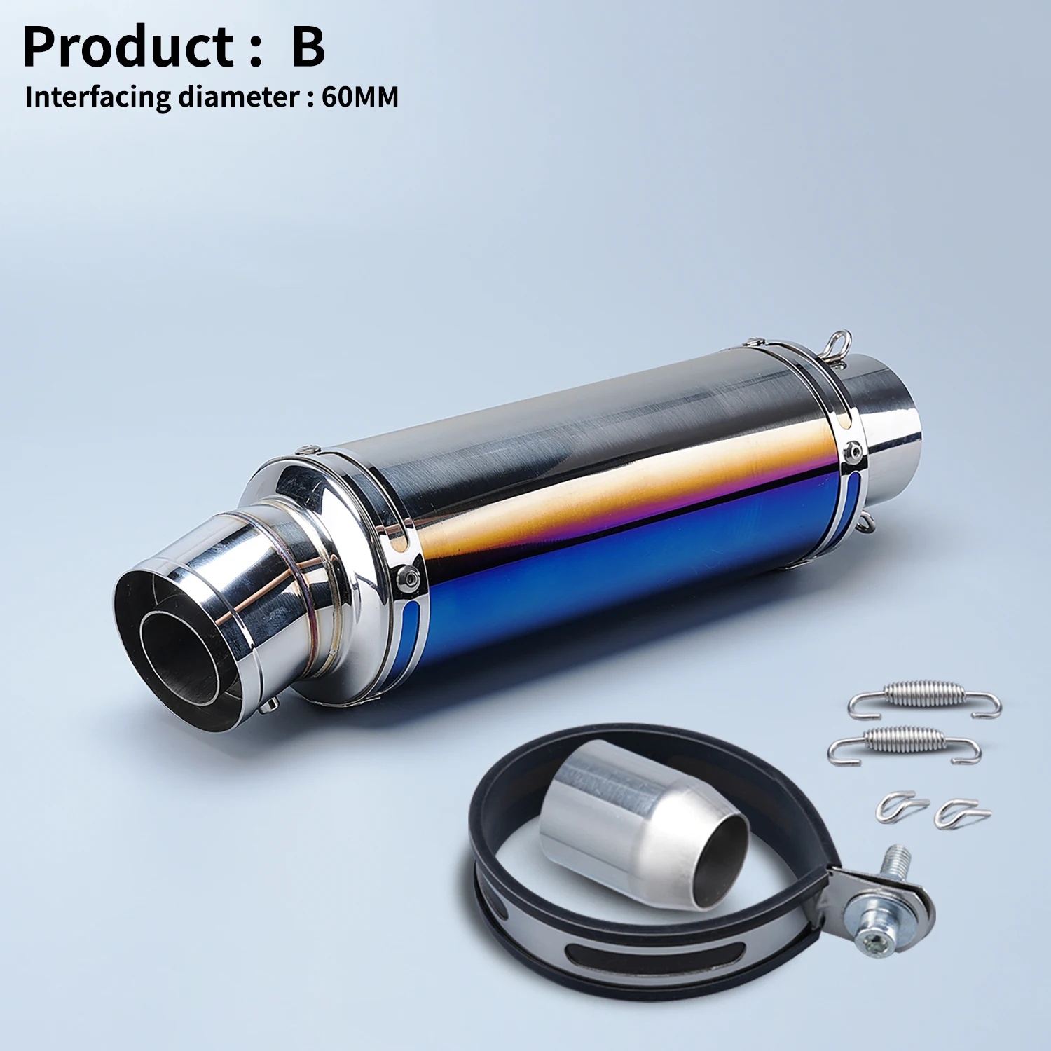 Motorcycle Exhaust System Muffler Motorfiets uitlaatstelsel Demper