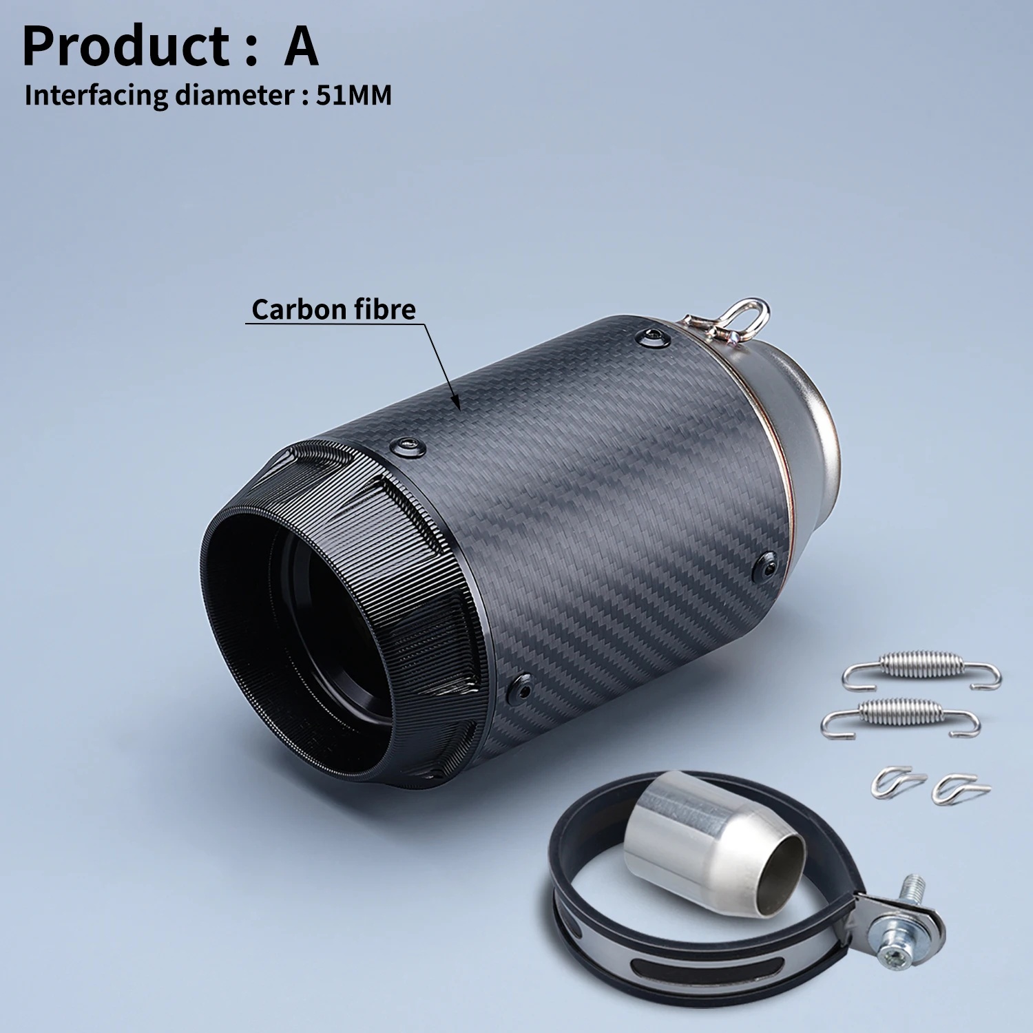 motorcycle pipe exhaust матацыклетная выхлапная труба