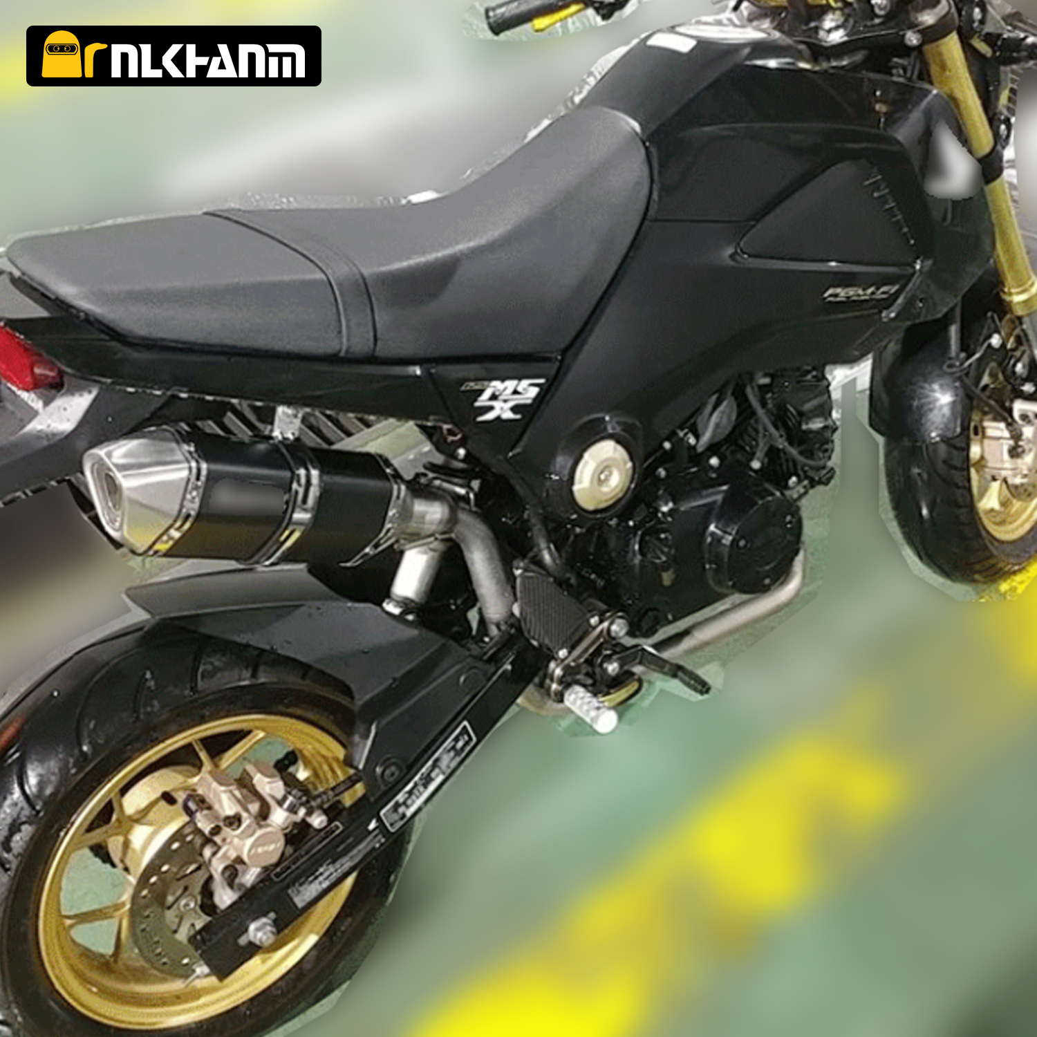sistem ekzos penuh motosikal vs slip on