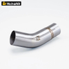 Pipa Knalpot Motor Baja GSX-R600/750 51MM Pipa Baja Tahan Karat Penghubung Baru untuk Suzuki GSXR 600 750 K11 2011-2015