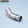 Pipa Knalpot Motor Baja GSX-R600/750 51MM Pipa Baja Tahan Karat Penghubung Baru untuk Suzuki GSXR 600 750 K11 2011-2015