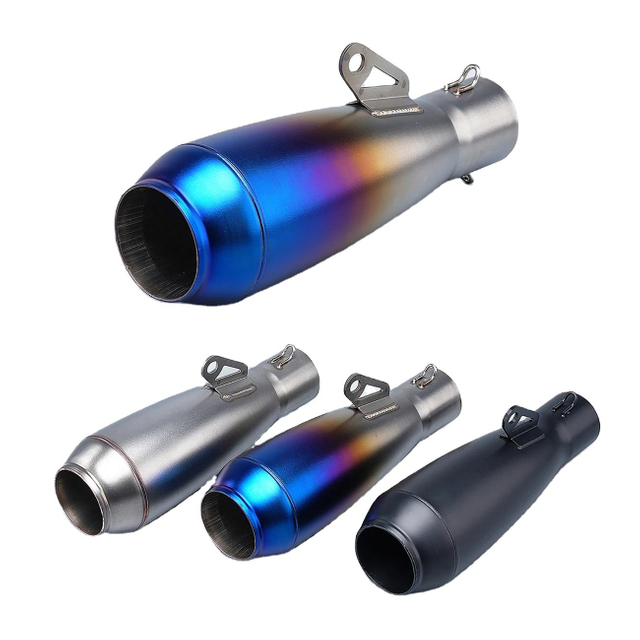 Modificirani univerzalni AK C24 Torpedo Escape prigušivač od karbonskih vlakana Novo stanje ispušnog sustava za motocikle Ninja400 MT07 MT09 R3