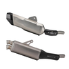 New YAMAHA T700 Tenere700 AK Muffler Exhaust ລະ​ບົບ​ດັດ​ແກ້ Carbon Cover Tail Pipe ການ​ທົດ​ແທນ​ໂດຍ​ກົງ Exhaust Original