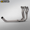 Sistema de Escape para motocicleta GSX-S1000 de aleaci&oacute;n de titanio completo con silenciador de Escape para proyecto SC Material de carbono para Suzuki GSX-S1000