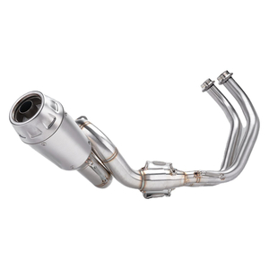 YAMA MT07 FZ07 XSR700 এর জন্য অ্যারো এস্কেপ সহ MT07 মোটরসাইকেল এক্সহস্ট সিস্টেম মডিফিকেশন সম্পূর্ণ বিভাগ