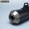 Sistema de escape universal para motocicletas de acero inoxidable
