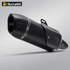 51mm Sistema di Scarico Moto Doppia Uscita di Fuga AK Modificato Silenziatore Pannello Isolante R1250GS Z900 DL1050 Nuovo Imballaggio in Scatola