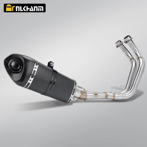 Pro Yamaha MT07 FZ07 Kompletn&iacute; v&yacute;fukov&yacute; syst&eacute;m motocyklu Escape Slip 51MM předn&iacute; trubka Nov&aacute; ocel Original AK AR SC Link Pipe Connect