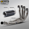 Yama R6 2006-2016 Titanium Aloi Bahagian Penuh Sistem Ekzos Motosikal R6 SC Melarikan Diri Pengubahsuaian Muffler