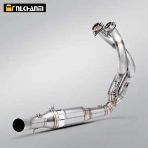 Kawasaki Z650 Ninja 650 Ninja650 ER6N Versys 650 2023 2025 Motorrad-Auspuff-Fluchtsystem Neuer 51-mm-Slip-Schalld&auml;mpfer f&uuml;r Z650