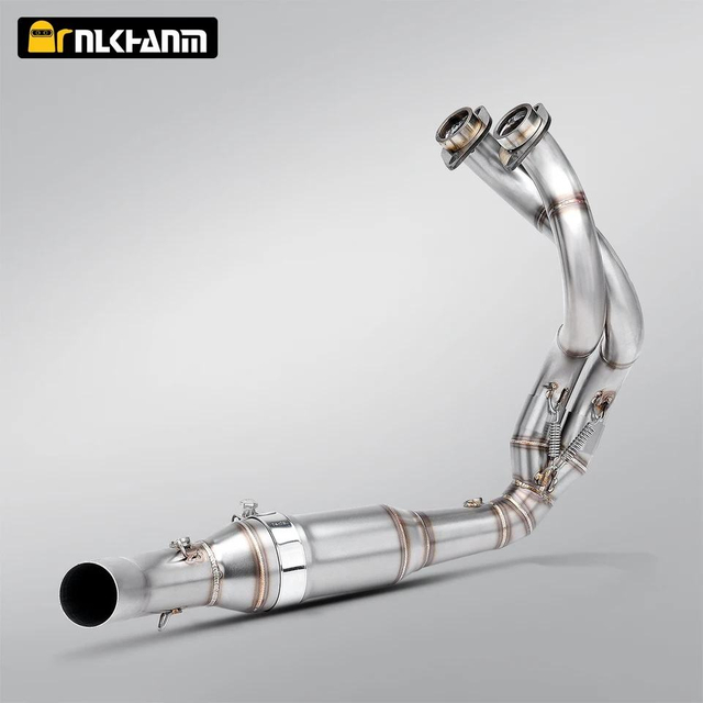 Kawasak Z650 Ninja 650 Ninja650 ER6N Versys 650 2023 2025 syst&egrave;me d'&eacute;chappement de moto nouveau silencieux antid&eacute;rapant de 51mm pour Z650