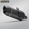51mm Sistema di Scarico Moto Doppia Uscita di Fuga AK Modificato Silenziatore Pannello Isolante R1250GS Z900 DL1050 Nuovo Imballaggio in Scatola