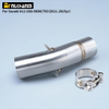 Pipa Knalpot Motor Baja GSX-R600/750 51MM Pipa Baja Tahan Karat Penghubung Baru untuk Suzuki GSXR 600 750 K11 2011-2015