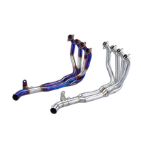 2017-2021 Kawasak Z900 Silenziatore Sistema di scarico completo Tubo di testata anteriore in acciaio Tubo Slip-On Nuove condizioni