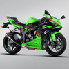 ZX-6R Modificare sistem de evacuare pentru motociclete Mid Link AK Escape Toba de esapament din fibra de carbon pentru Kawasak ZX-6R nou aliaj de otel