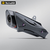 Universal 51 มม.สแตนเลสคาร์บอนไฟเบอร์รถจักรยานยนต์ระบบไอเสียท่อไอเสียใหม่ TMAX XMAX ADV เหยียบรถจักรยานยนต์