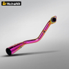 Sistem Ekzos Motosikal SYM Husky ADV300 Pink Pengubahsuaian Bahagian Penuh Bahan Gentian Karbon Tahan Karat Pembungkusan Kotak Jenama