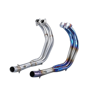 Yama MT07 FZ07 2014-2021 XSR700 Racing Motorcycle Exhaurientes Muffler New Split Labi-On Front Pipe Diver Box Referta
