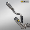 Per SuperDuke 1290/1390 Modifica del sistema di scarico in lega di titanio Nuovo acciaio completo da 51 mm per moto KTM SuperDuke 1290 1390