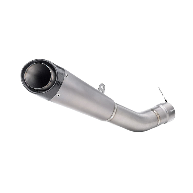 Per Zx10r ZX-10R scarico moto modificato silenziatore in lega di titanio integrato coda centrale con punta in carbonio Connect Original
