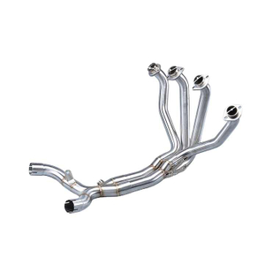 Kawasak Z1000 Z1000SX Fuld udst&oslash;dning Motorcykel Front Pipe System 51mm rustfrit st&aring;l Slip on Ny tilstand &AElig;ske pakket 2010-2021