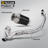 MT07 Motorrad-Auspuffsystem-Modifikation, vollst&auml;ndiger Abschnitt mit ARROW Escape f&uuml;r YAMA MT07 FZ07 XSR700