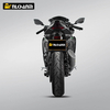 ZX-4R ZX-25R Modifikacija ispušnog sustava motocikla Srednji dio veze AK Honeycomb Carbon Fibre Escape prigušivač za Kawasak u kutiji