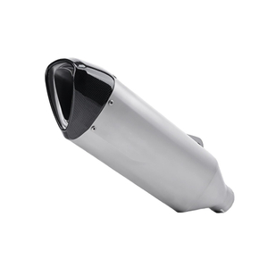 60mm kaʻa kaʻa hoʻopau ʻōnaehana hoʻololi ʻana AK Carbon Fiber Cover Escape Muffler no BMW S1000R S1000RR