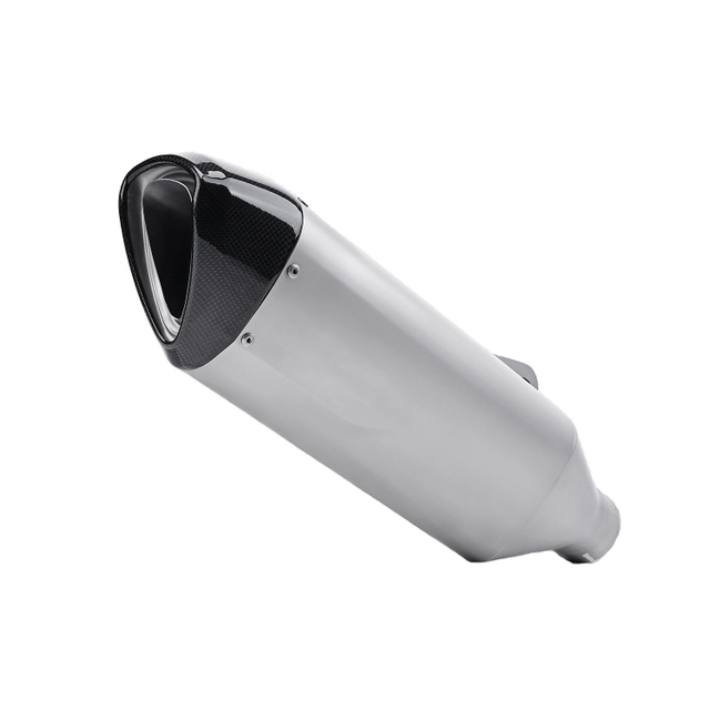 60mm Modificare sistem de evacuare motocicleta AK capac din fibră de carbon Toba de evacuare pentru BMW S1000R S1000RR