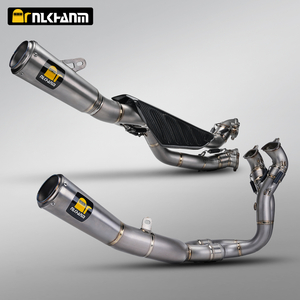 Proejct titanium volledige uitlaatstelsel met S1-GP titanium uitlaat vir Ducati Panigale V4 Streetfighter V4 SP PANIGALE V4 V4 S