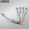 Modificaci&oacute;n del sistema de Escape para motocicleta GSX-R1000, aleaci&oacute;n de titanio, secci&oacute;n completa NH, doble salida, para SUZUK GSX-R1000