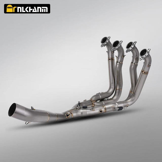 2010-2018 מערכת פליטה S1000RR סגסוגת טיטניום מלאה עם חומר סיבי פחמן מצב חדש שינוי קצה