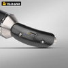 AK Escape Muffler SV650 Motorcycle Exhaust System Modification Mid Link ສໍາລັບ Suzuk SV650 2016-2024 ສະພາບໃຫມ່