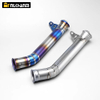 Duke 690 Mid Pipe New Slip-On Exhaust Pipe Connect for KTM DUKE690 2012-2017 နှင့် 2013 2014 2015 2016 2017 Models များနှင့် တွဲဖက်အသုံးပြုနိုင်သည်