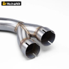 Silenziatore di scarico in acciaio inossidabile per Yama R6 YZF R6 2006-2021 Nuovo sistema di silenziatore di collegamento per tubo centrale da 51 mm Tubo di collegamento per moto