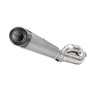Modification Carbon Fiber Nozzle Muffler, Titanium Alloy Motorcycle Exhausti System for Triumph 765