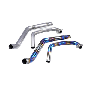 HOND CB190 CB190R CBF190X CBF190R Sistem Ekzos Depan Motosikal Slip-On Aloi Titanium Penuh Keadaan Baru Pautan Sambung