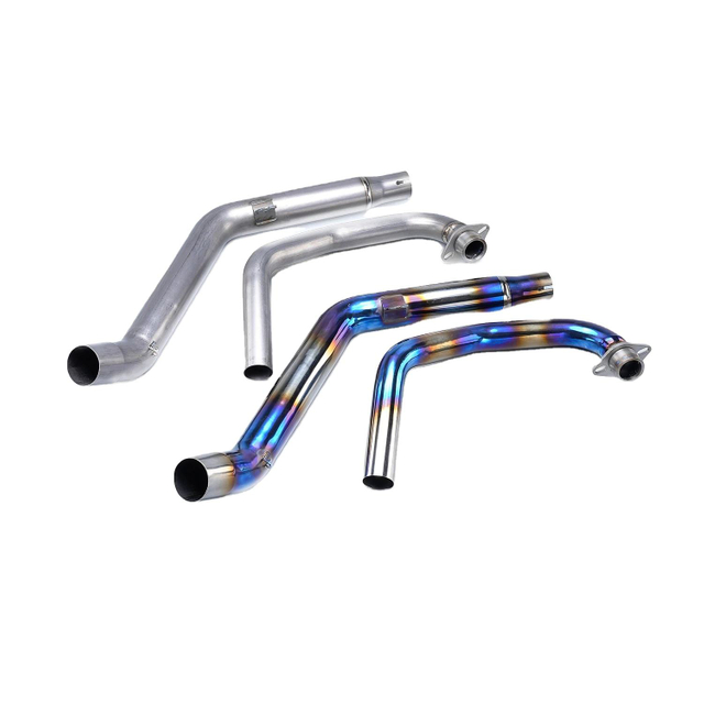 HOND CB190 CB190R CBF190X CBF190R מערכת פליטה קדמית לאופנוע החלקה סגסוגת טיטניום מלאה מצב חדש חיבור קישור