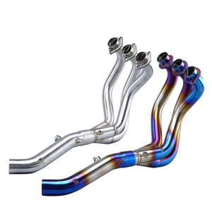YAMA MT-09 teljes k&eacute;szlet motorker&eacute;kp&aacute;r Moto kipufog&oacute;cső első motorcsatlakoz&oacute; csővel ac&eacute;l hangtomp&iacute;t&oacute; FZ09 MT09 2014-2020 dobozhoz csomagolva