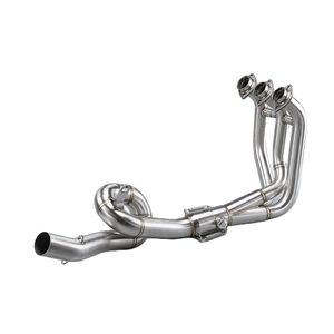 51MM Binagong Hindi kinakalawang na Asero na Exhaust Pipe sa Harap Buong Sistema Yama MT09 FZ-09 XSR900 2014-2020 Motorcycle Muffler