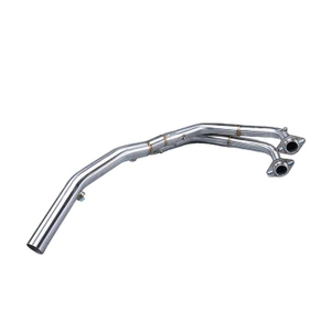 Oryginalny fabryczny układ wydechowy motocykla wyścigowego Slip-On Header rura środkowa z wł&oacute;kna węglowego dla Ninja 400 Z400 2017-2023 Box