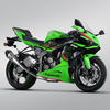 Yoshimura R55 rostfritt st&aring;l Motorcykel Avgassystem Modifiering Ny mellanl&auml;nk f&ouml;r Kawasaki ZX-6R