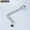 Hon MSX 125 MSX125 Motorcykel Udst&oslash;dningssystem Rustfrit st&aring;l Front Header Link Connect Tube Ny lydd&aelig;mper st&aring;lkasse til 2012-2015