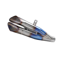 NlkHanm titanium heuningkoek gesmede motorfiets uitlaatstel slip on Line vir Kawasaki ZX10R Zx-10r Zx10rr ZX-10R2021-2024
