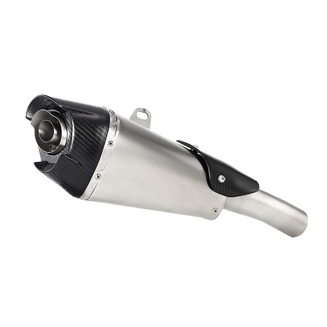 Modifikace středov&eacute;ho v&yacute;fukov&eacute;ho syst&eacute;mu NLKHANM AT2 pro motocykl Kawasa ZX-6R Nov&yacute; 51mm hlin&iacute;k z nerezov&eacute; oceli