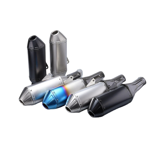 Steel Stainless Moto Muffler Motorsiklo Binagong Escape Link Pipe Motocross Racing Slip DUKE125 KTM250 KTM390 ADV