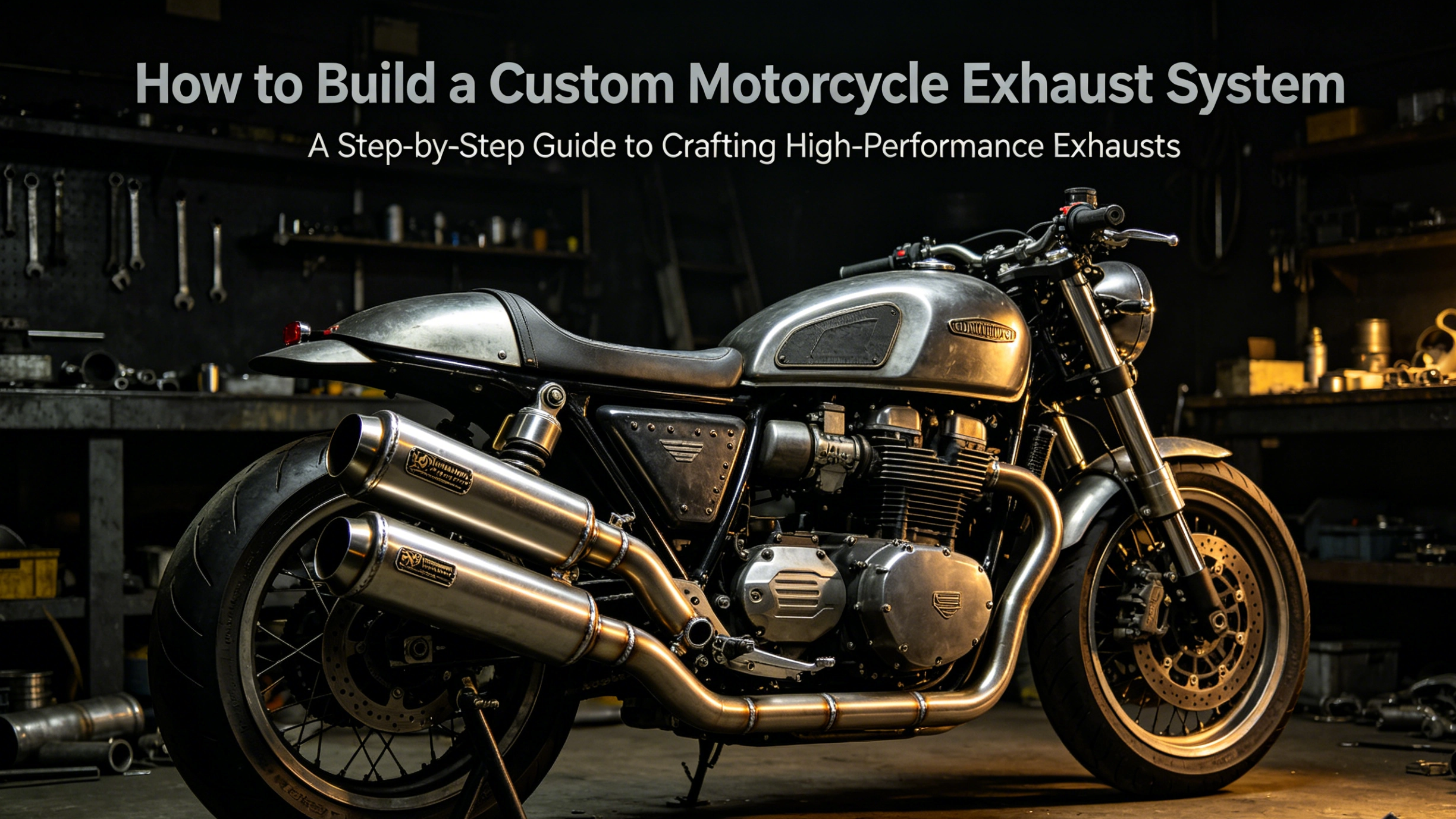C&oacute;mo construir un sistema de escape de motocicleta personalizado